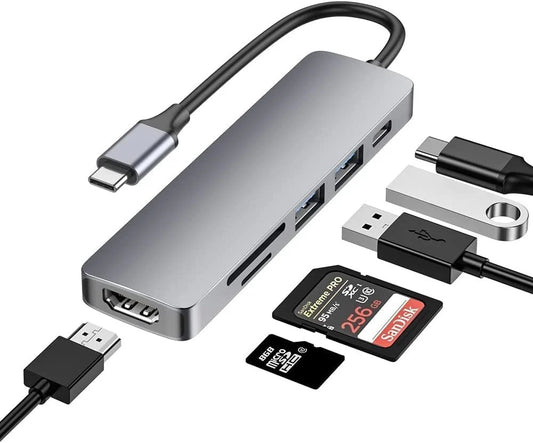 Aonix 5-in-1 USB Hub (Type-C + USB 3.0)
