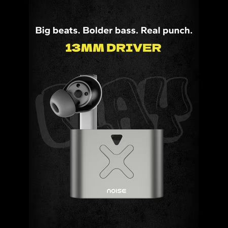 Noise Buds Marine Truly Wireless Bluetooth Earbuds, Marine Grey