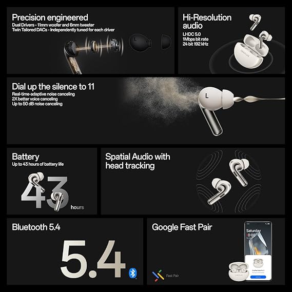 OnePlus Buds Pro 3 – Premium Wireless Sound